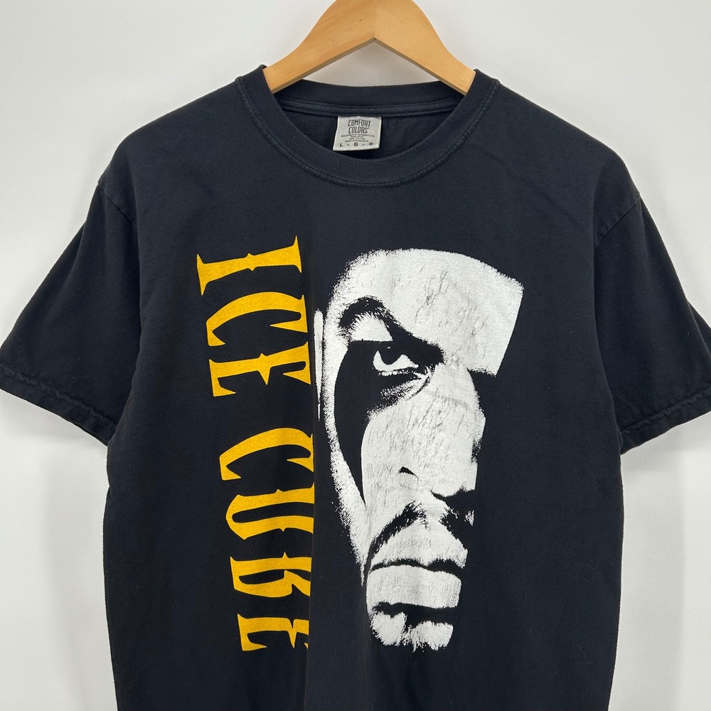 Ice Cube War & Peace Vol 1 Rap Tee Comfort Colors Black Shirt Mens L 2020s